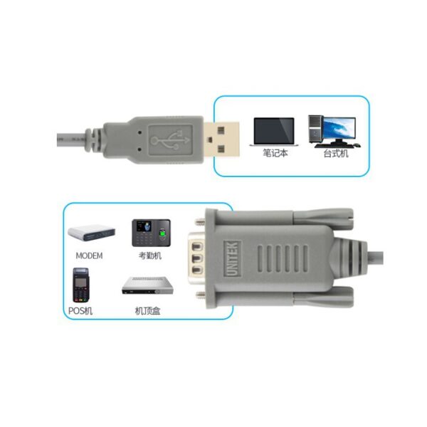 Cáp USB sang RS232 Unitek Y-1050 - Hình ảnh 3