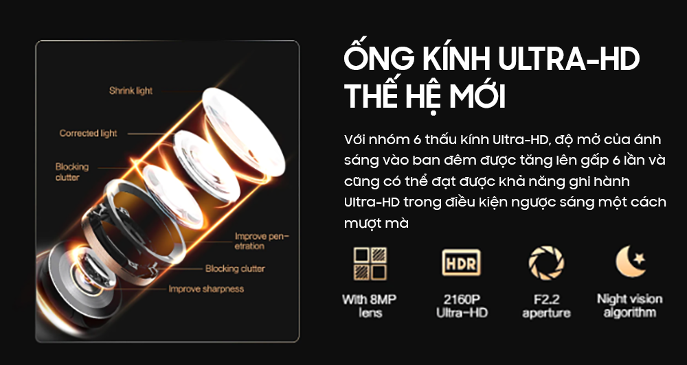 Camera hành trình IMOU S800 - Độ phân giải 8MP, Ghi hình 4K, Màn hình 3inch, có GPS, BH 24 tháng.