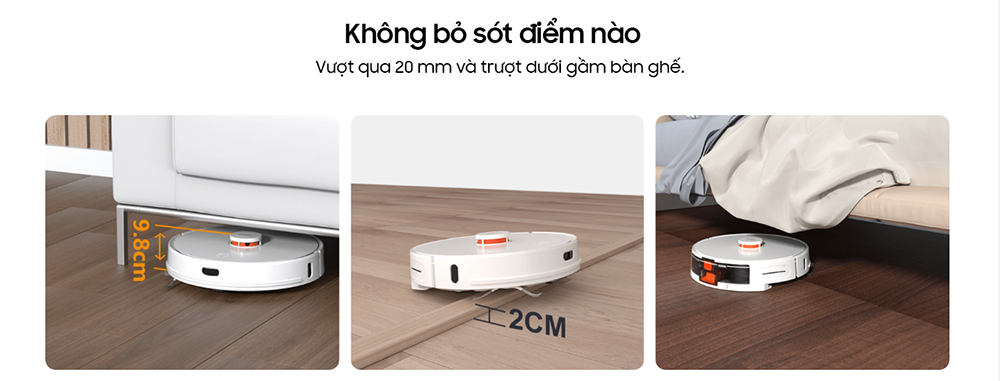 Robot hút bụi IMOU RV-L11, Lực Hút 2700PA, Pin 3000mAh, Không có Thùng rác, BH 24 tháng